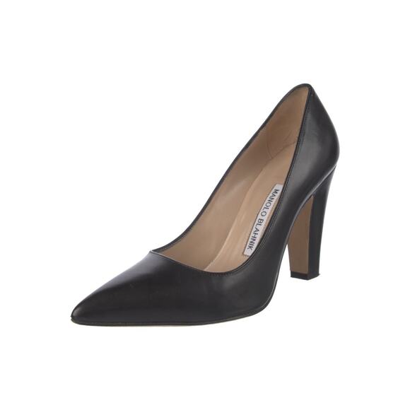 ❤️Manolo Blahnik Leather Pumps❤️ - Picture 2 of 5